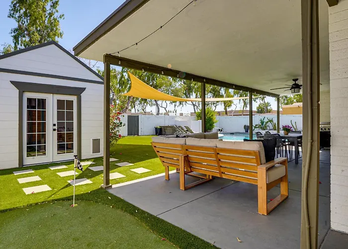 Oasis W/ Heated Pool & Backyard Space